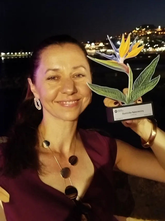 Dominika Nakoneczny z nagrodą Nationale-Nederlanden „Liga Srebrna”, gala na Maderze 2024
