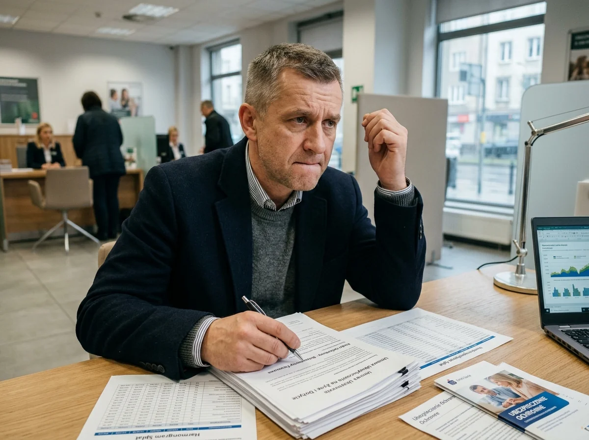 Dokumenty kredytowe i polisa bankowa